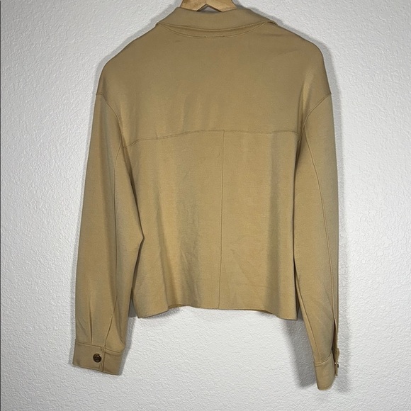 Joie Tan Utility Jacket with Relaxed Fit L - Picture 5 of 7